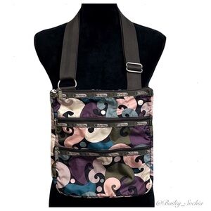 LeSportsac Kasey 3 Zip Crossbody